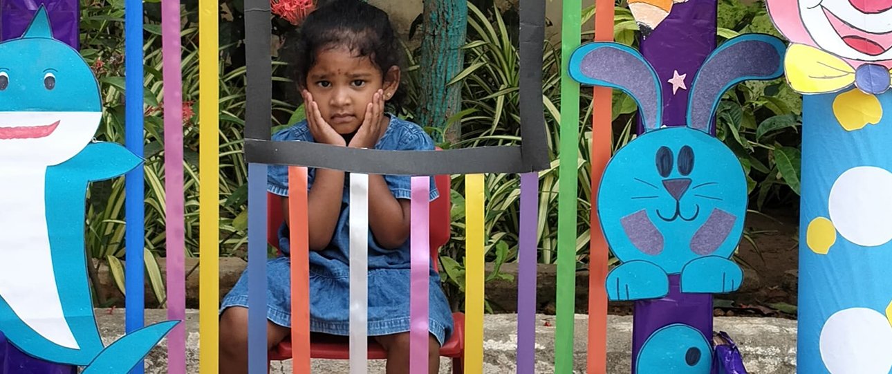 Happy students on the first day of school 2025 at Sadhguru Silver Oaks International School