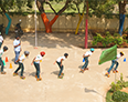 Skating activity at Sadhguru Silver Oaks School